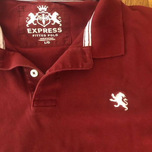 Express Fitted Polos size large - Picture 7 of 8